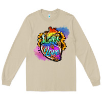 Mushroom love is love pride Long Sleeve Tee - Jasminsmagicworld