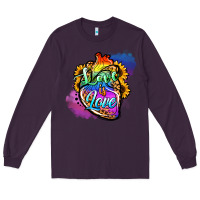 Plum love is love pride Long Sleeve Tee - Jasminsmagicworld
