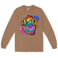 Toasted Coconut love is love pride Long Sleeve Tee - Jasminsmagicworld
