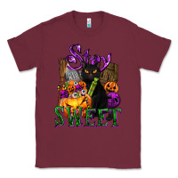 Burgundy Stay Sweet Classic Tee - texasbilliewilder
