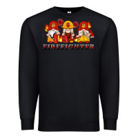 Black firefighter gnomes Premium Sweatshirt - Artiststas