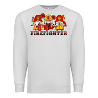Dove Grey firefighter gnomes Premium Sweatshirt - Artiststas