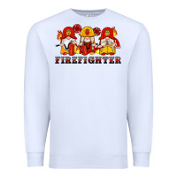 White firefighter gnomes Premium Sweatshirt - Artiststas