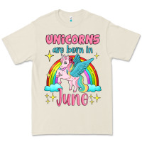 Bone unicorns are born in june Premium Tee - Jasminsmagicworld