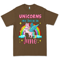 Cacao unicorns are born in june Premium Tee - Jasminsmagicworld
