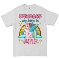Dove Grey unicorns are born in june Premium Tee - Jasminsmagicworld