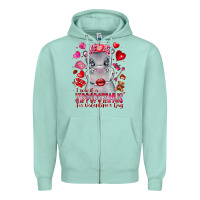 I Want Hippopotamus For Valentines Day Zipper Hoodie | Teevron