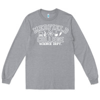 Heather Grey Medfield College Science Dept. Long Sleeve Tee - minhPixels