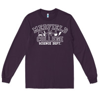 Plum Medfield College Science Dept. Long Sleeve Tee - minhPixels
