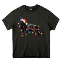 Asphalt christmas bombay cat Heavy Core Tee - LillyAllenDesigns