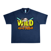 Navy Wild about Softball Urban Heavy Tee - HowdyJamesFarm