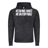 Vintage Black Ketamine  with Saying  Drugs Khole Dose Gift Idea Vintage Hoodie - minhPixels