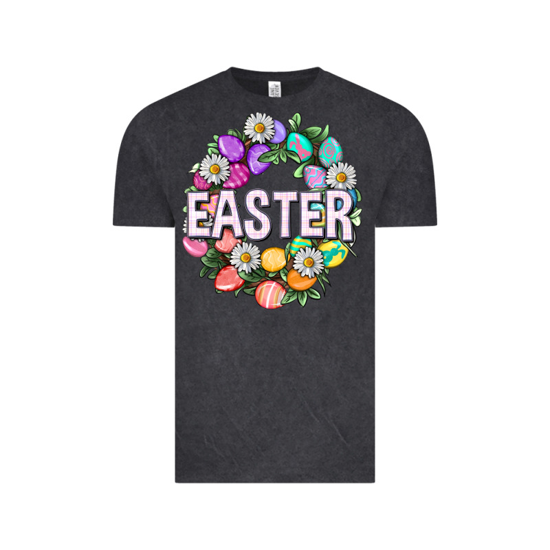 Easter With Eggs And Daisy Easter Day Vintage Tee by HowdyJamesFarm | Teevron