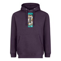 Plum mimi sunflower cowhide leopard  pen wrap Heavyweight Hoodie - Artiststas