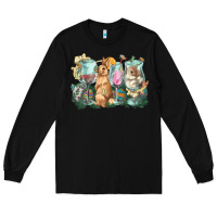 Black Easter Day wine glasses bunny Long Sleeve Tee - HowdyJamesFarm