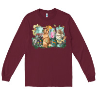 Burgundy Easter Day wine glasses bunny Long Sleeve Tee - HowdyJamesFarm