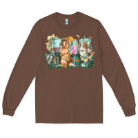 Chestnut Easter Day wine glasses bunny Long Sleeve Tee - HowdyJamesFarm
