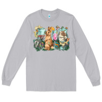Moon Dust Easter Day wine glasses bunny Long Sleeve Tee - HowdyJamesFarm