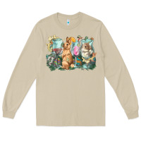 Mushroom Easter Day wine glasses bunny Long Sleeve Tee - HowdyJamesFarm