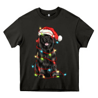 Asphalt christmas newfoundland dog Heavy Core Tee - LillyAllenDesigns