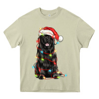 Mossy christmas newfoundland dog Heavy Core Tee - LillyAllenDesigns