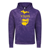 Cloud Purple Up Yours State Of Ohio Funny Anti Oh Pro Michigan Meme Vintage Hoodie - minhPixels
