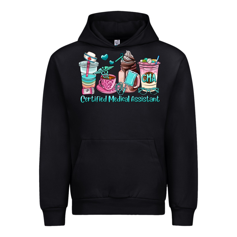 Certified Medical Assistant Coffee Cup Urban Hoodie by AdoDesignShop | Teevron