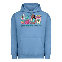 Pigment Pebble Blue certified medical assistant coffee cup Urban Hoodie - AdoDesignShop