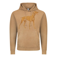 Vintage Camel Vizsla Dog Owner Funny Gift I Love My Vizsla Dog Vizsla Vintage Hoodie - minhPixels