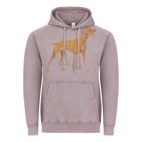 Vintage Zinc Vizsla Dog Owner Funny Gift I Love My Vizsla Dog Vizsla Vintage Hoodie - minhPixels