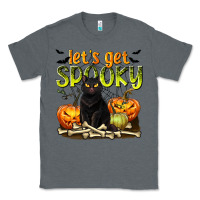 Charcoal Heather Let's Get Spooky Classic Tee - texasbilliewilder
