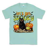 Seafoam Let's Get Spooky Classic Tee - texasbilliewilder