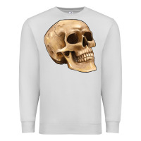Dove Grey skull Premium Sweatshirt - Artiststas