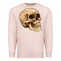 Pale Pink skull Premium Sweatshirt - Artiststas