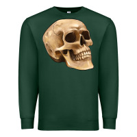 Sports Green skull Premium Sweatshirt - Artiststas
