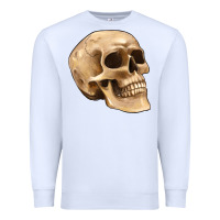 White skull Premium Sweatshirt - Artiststas