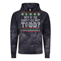 Cloud Black Why Is The Carpet All Wet Todd Ugly Sweater Funny Gift Vintage Hoodie - minhPixels