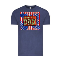 Vintage Denim world best dad Vintage Tee - TumblerDesignByShophia