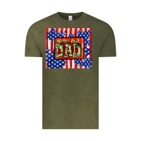 Vintage Olive world best dad Vintage Tee - TumblerDesignByShophia
