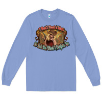 Colony Blue I don't need a man Cowgirl western Long Sleeve Tee - HowdyJamesFarm