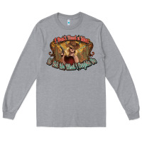 Heather Grey I don't need a man Cowgirl western Long Sleeve Tee - HowdyJamesFarm