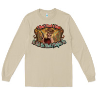 Mushroom I don't need a man Cowgirl western Long Sleeve Tee - HowdyJamesFarm