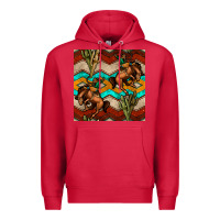 Cardinal native american aztec seamless pattern 5 Premium Hoodie - BundleAndBundleShop