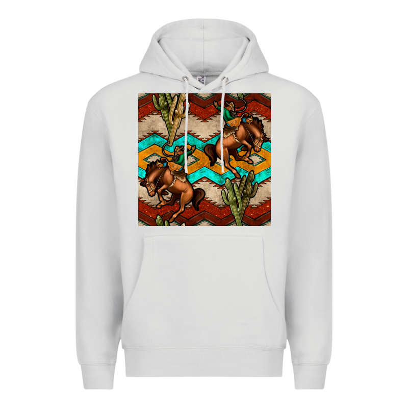 Native American Aztec Seamless Pattern 5 Premium Hoodie by BundleAndBundleShop | Teevron