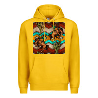 Lemon native american aztec seamless pattern 5 Premium Hoodie - BundleAndBundleShop