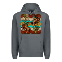 Rock native american aztec seamless pattern 5 Premium Hoodie - BundleAndBundleShop