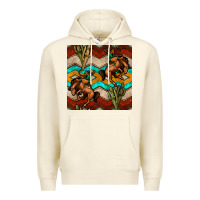Sandshell native american aztec seamless pattern 5 Premium Hoodie - BundleAndBundleShop