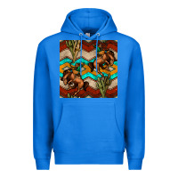 True Royal native american aztec seamless pattern 5 Premium Hoodie - BundleAndBundleShop