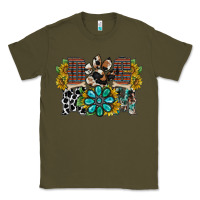 Army Green dog mom western Classic Tee - RacoonDesign