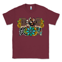Burgundy dog mom western Classic Tee - RacoonDesign